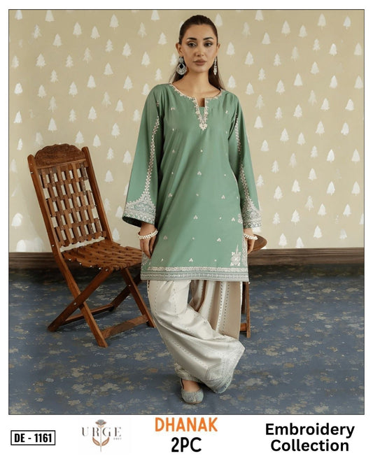 2-Piece | Premium Embroidered Winter Suit – DE-1161